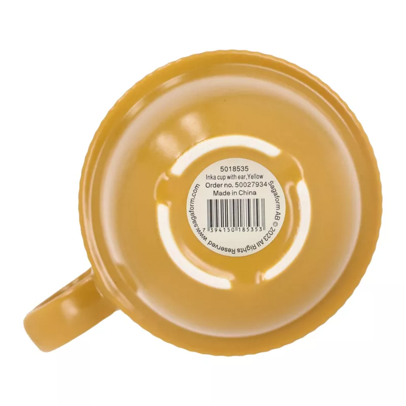 Sagaform Inka kubek z uchem 270ml - żółty (LT52253-N0041)