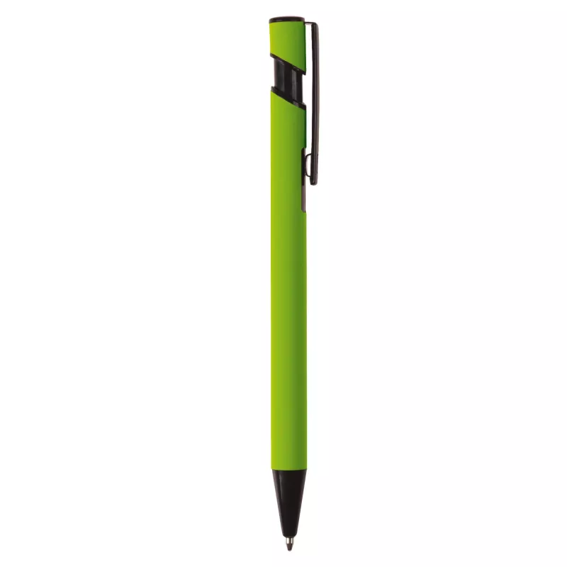 Długopis Valencia soft-touch - zielony (LT87749-N0031)