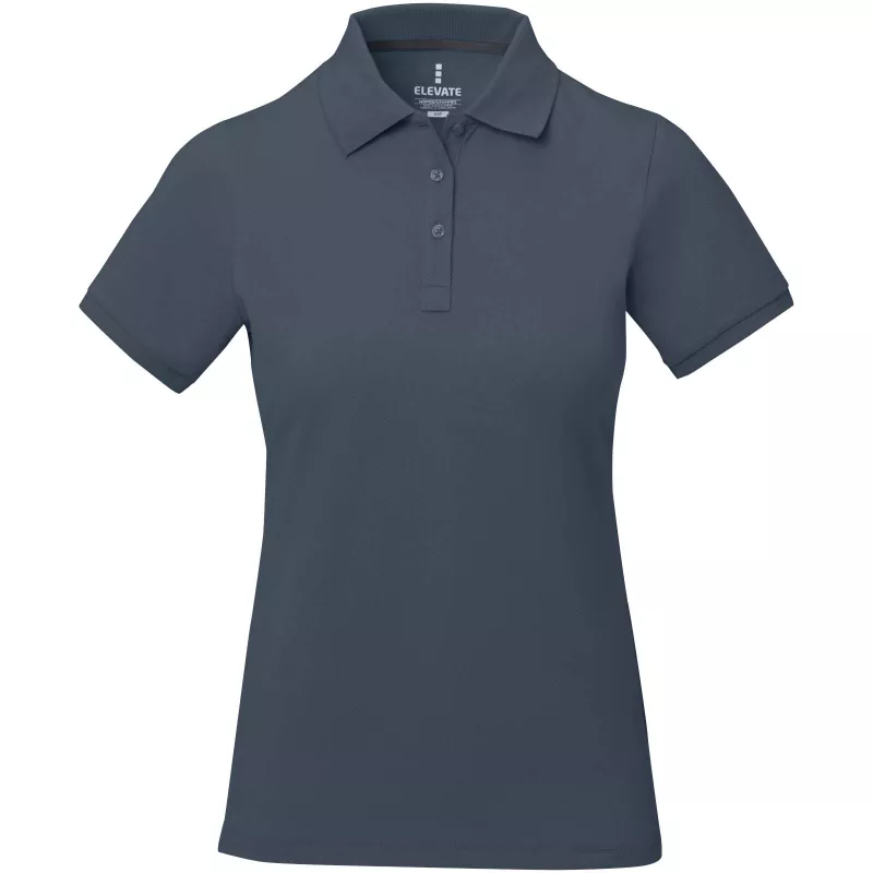 Damskie polo Calgary z krótkim rękawem - Hale Blue (38081-HALEBLUE)
