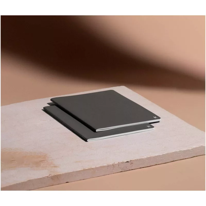 Karst® A5, dwupak, pamiętnik ze sztucznego papieru - Szary (10779282)