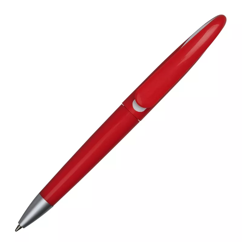 Długopis reklamowy plastikowy CISNE - czerwony (R73371.08)