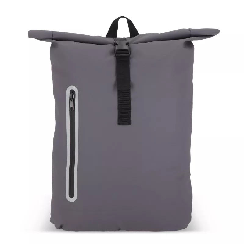 Powlekany PU plecak R-PET 600D o pojemności 20 l - szary (LT95357-N0061)