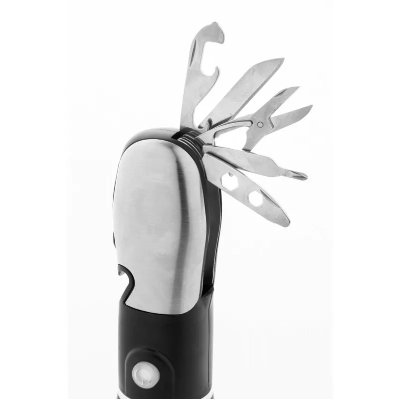 Hemly latarka wielofunkcyjna - czarny (AP864066)