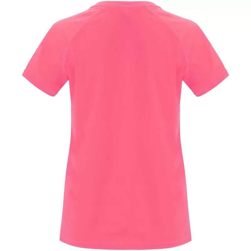 Damska koszulka techniczna 135 g/m² ROLY BAHRAIN WOMAN 0408 - Fluor Lady Pink (R0408-FLLADYPK)