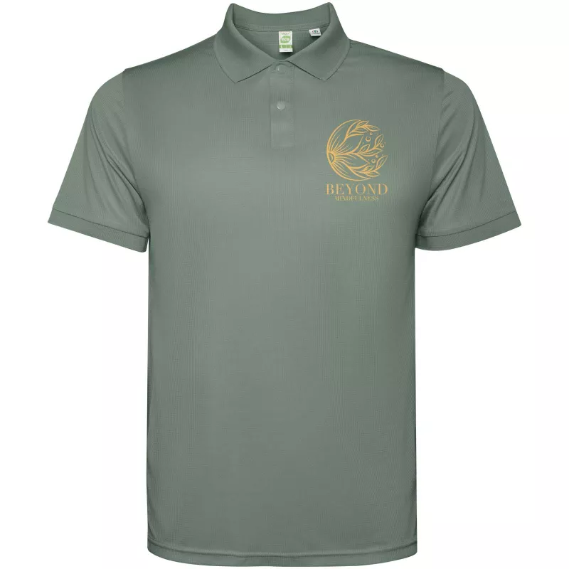 Torrmo męskie polo z krótkim rękawem - Laurel green (R0400-LAUGREEN)