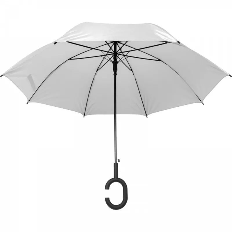 Parasol automatyczny ø103 cm ALEKSANDRA - biały (4139106)
