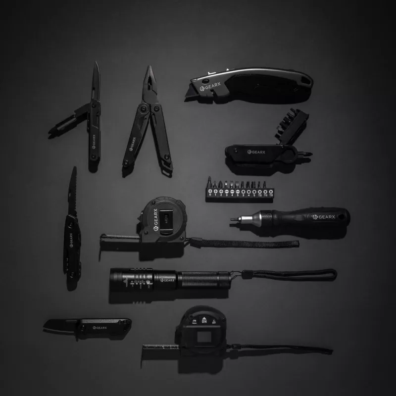 Miara rozwijana 5m Gear X - czarny (P113.201)