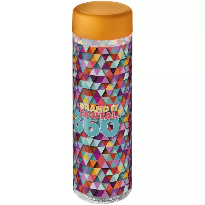 H2O Vibe 850 ml screw cap water bottle - Pomarańczowy-Przezroczysty (21043010)