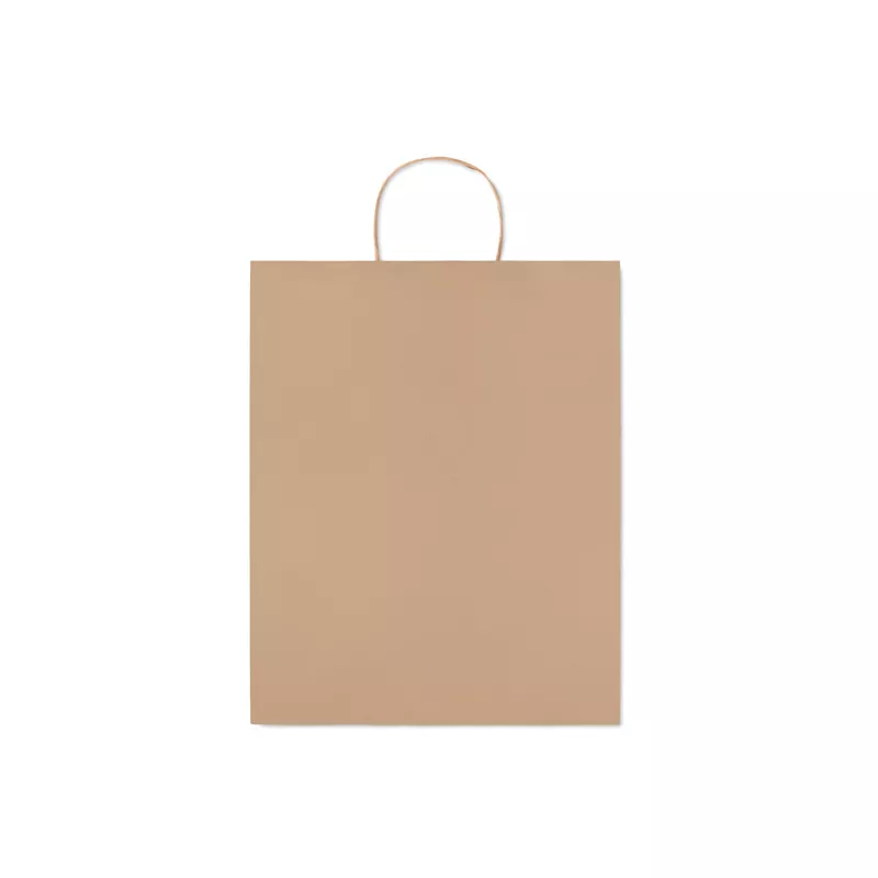 Torba prezentowa papierowa duża 90 g/m² PAPER TONE L - Bezowy (MO6174-13)