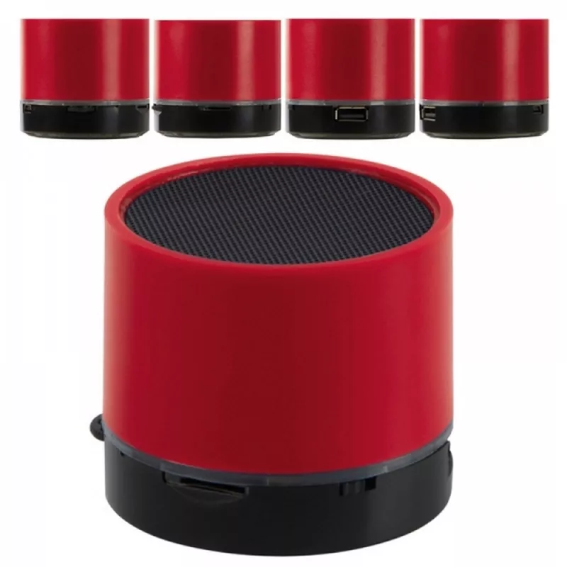 Głośnik Bluetooth TAIFUN - czerwony (092505)