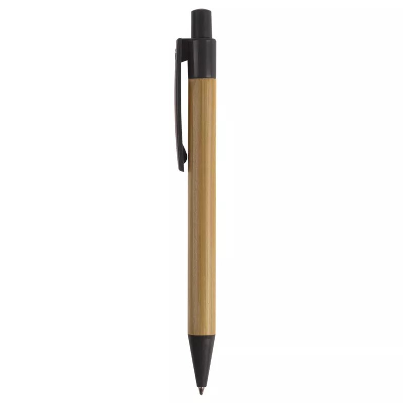 Długopis bambusowo-słomkowy - czarny (LT87284-N0002)