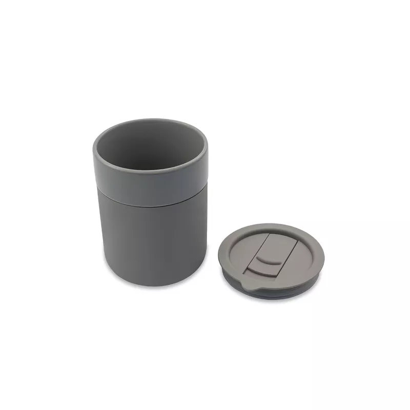 Kubek ceramiczny Caldo 370 ml - szary (R85322.21)