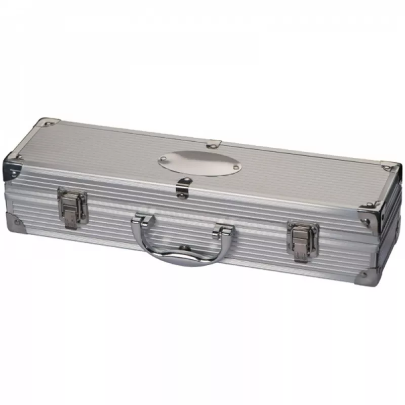 Zestaw do grilla OVAL PLATE - szary (064807)