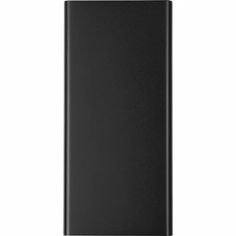Power bank 10000 mAh z aluminium z recyklingu GIORGIA - czarny (3450303)