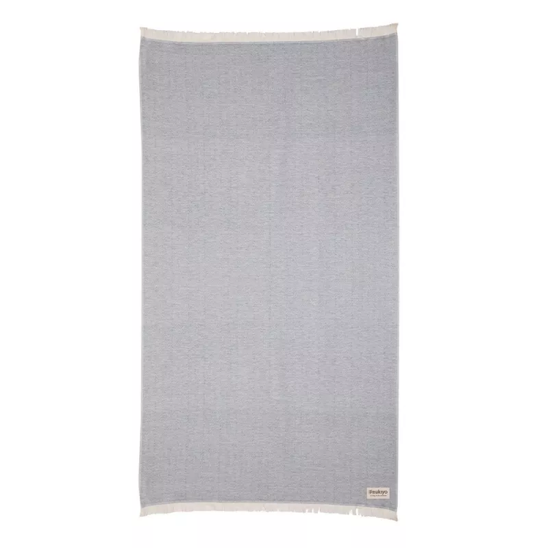 Ręcznik 100 x 180 cm Ukiyo Hisako AWARE™ - niebieski (P453.805)