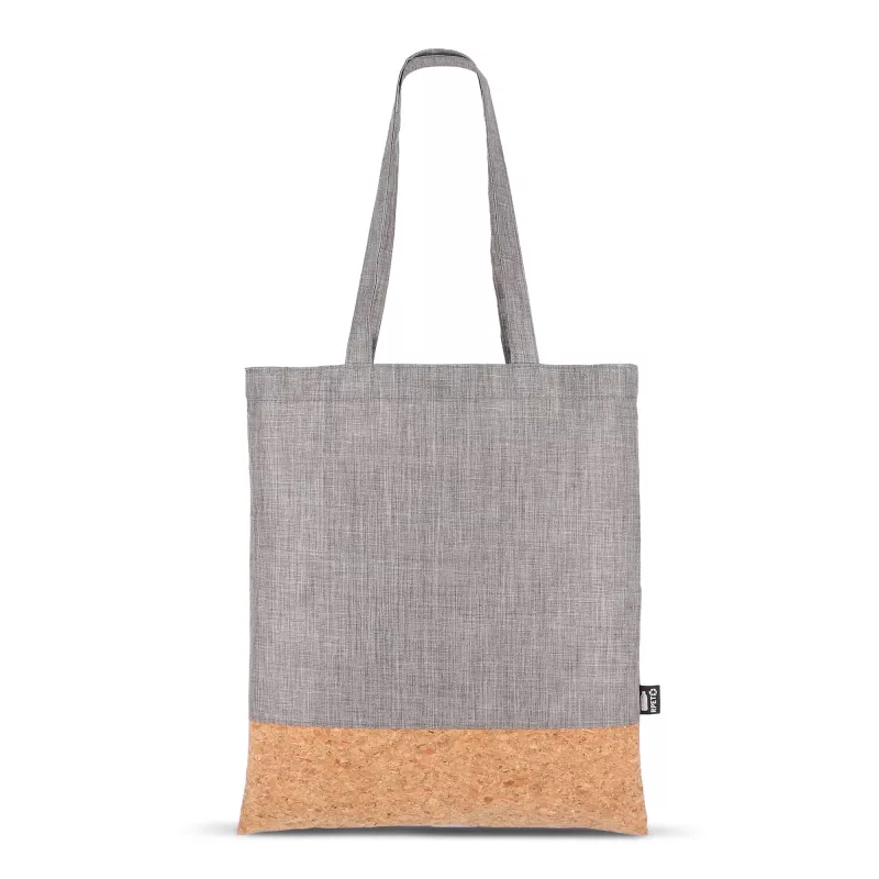 Torba transportowa R-PET i korek 35 x 40 cm - szary (LT91393-N0061)