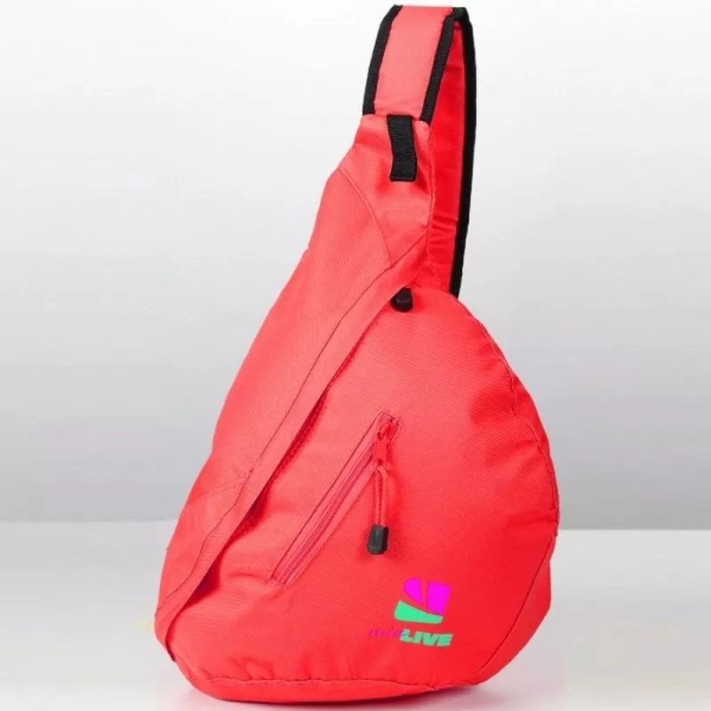 Plecak na jedno ramię CORDOBA - czerwony (419105)