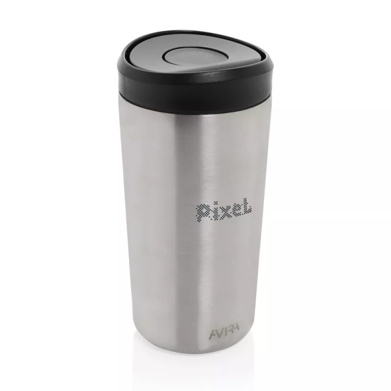 Kubek termiczny 400 ml Avira Alix - srebrny (P438.1002)