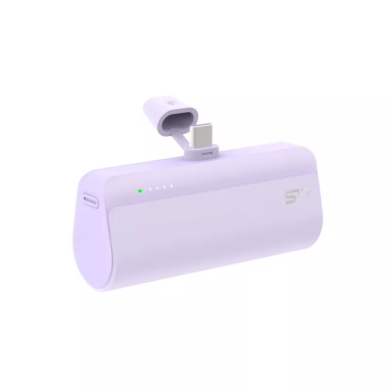 Power bank QD50 5000 mAh Silicon Power - fioletowy (EG834312)