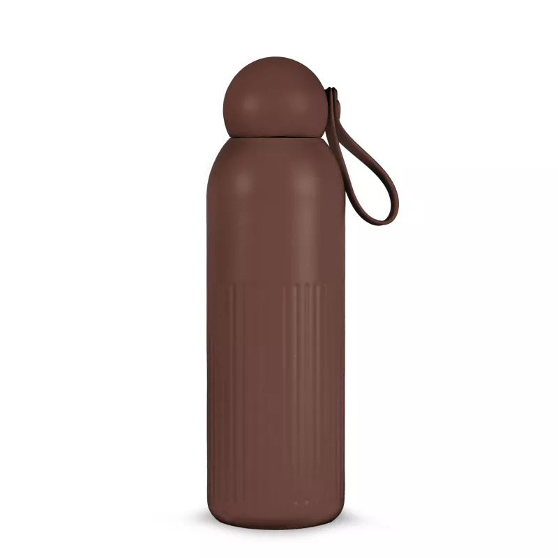 Stalowa butelka Sagaform Tekla (z recyklingu) 500 ml - Deep Mauve (LT52132-N0046)