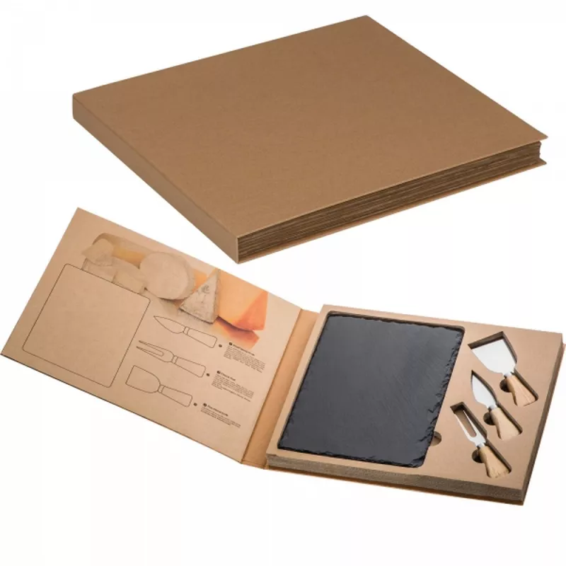 Zestaw do serów VIOLA - ciemnoszary (8019077)