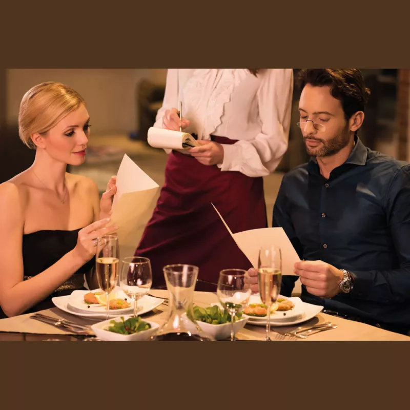 Okulary w etui HUDDERSFIELD - czarny (075503)