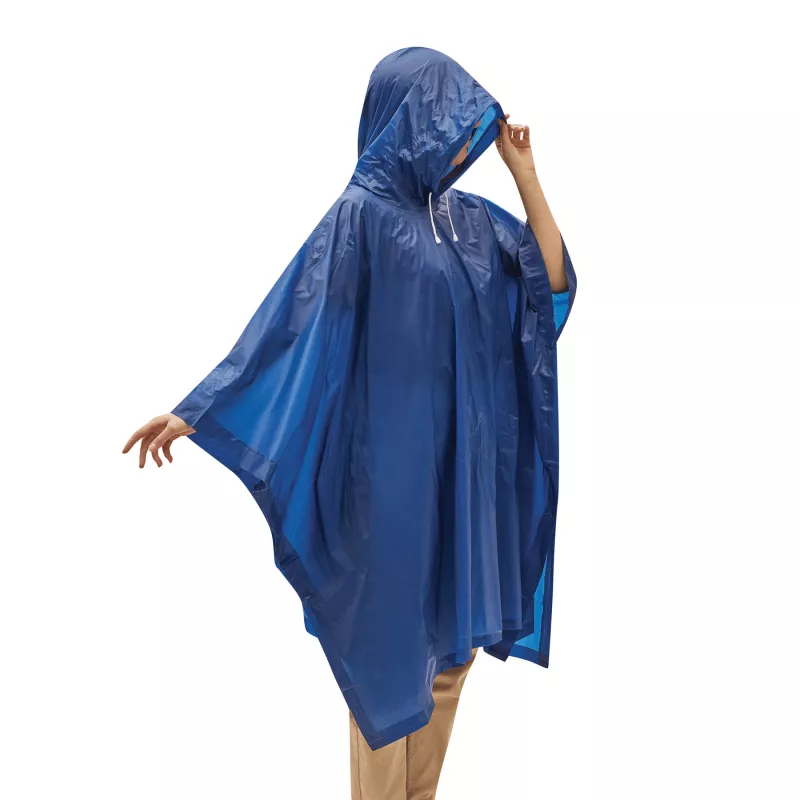 Rowerowe poncho - niebieski (56-0603107)