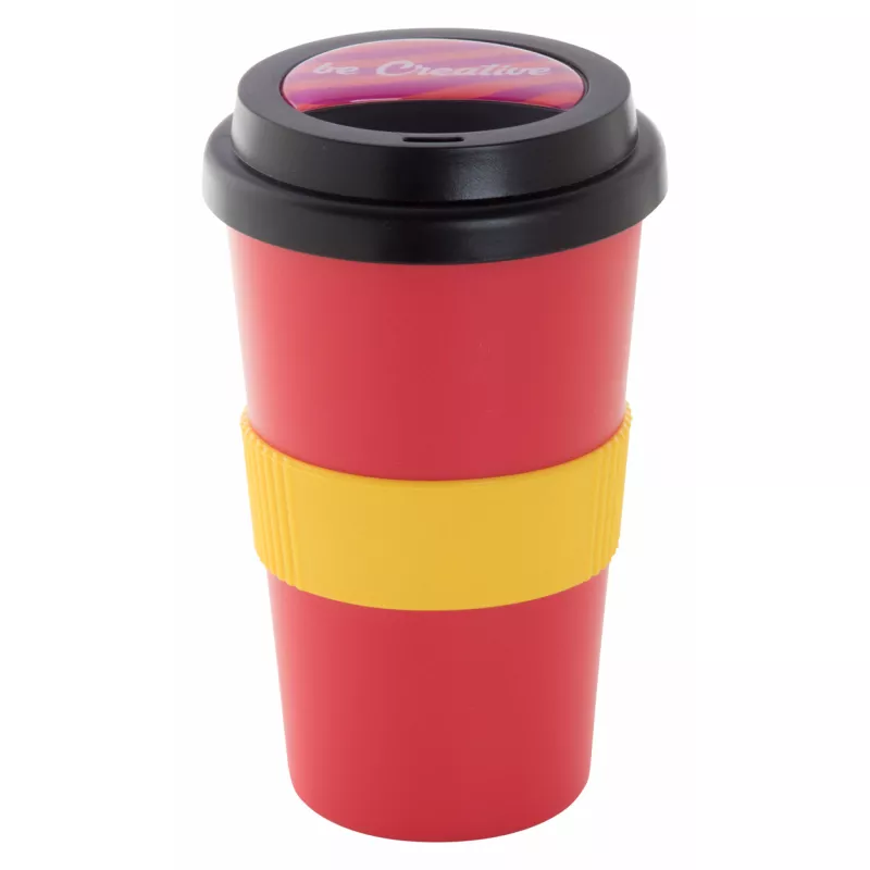 CreaCup personalizowany kubek termiczny - czerwony (AP892006-05)