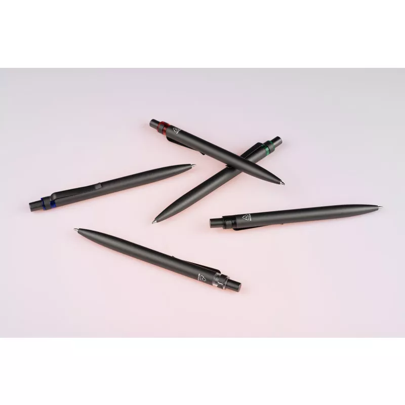 Długopis z recyklingowanego aluminium RAL - czerwony (19738-04)