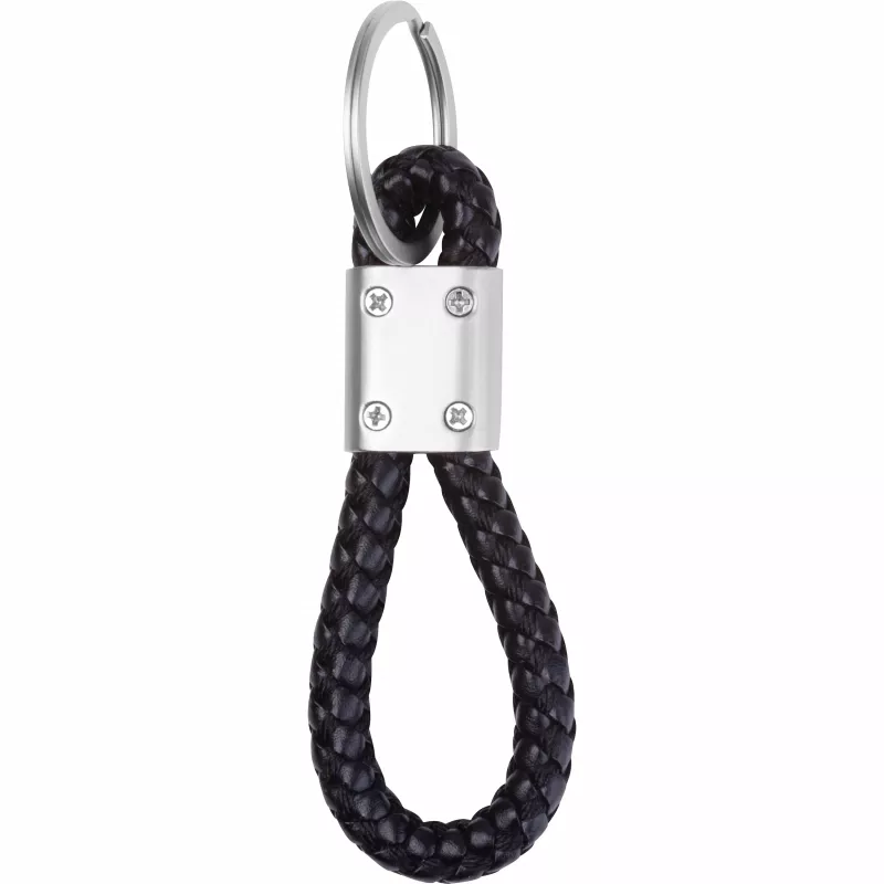 Brelok z PU ERNEST - czarny (9546603)