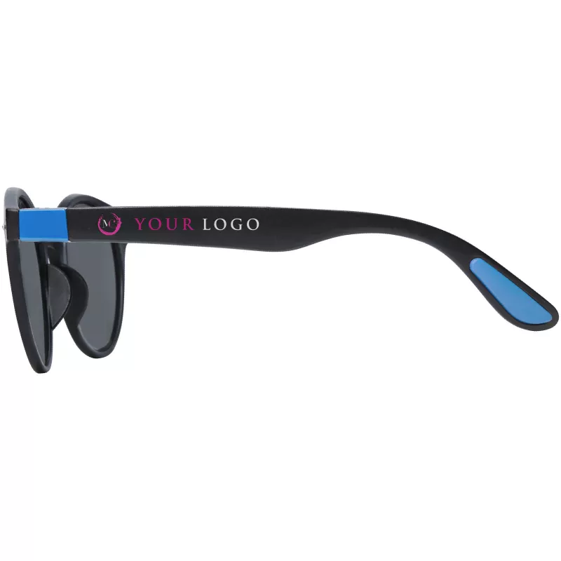 Okrągłe, modne okulary przeciwsłoneczne Steven - Niebieski (12700652)