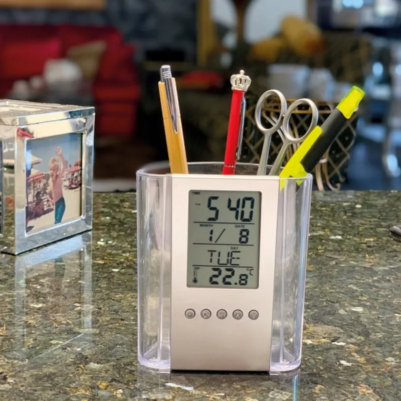 Stojak biurkowy wielofunkcyjny CrisMa MARKUS - przeźroczysty (2103066)