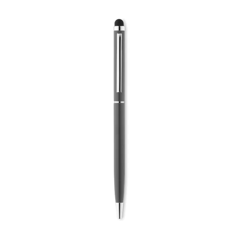 Długopis aluminiowy z rysikiem NEILO TOUCH - Tytanowy (MO8209-18)