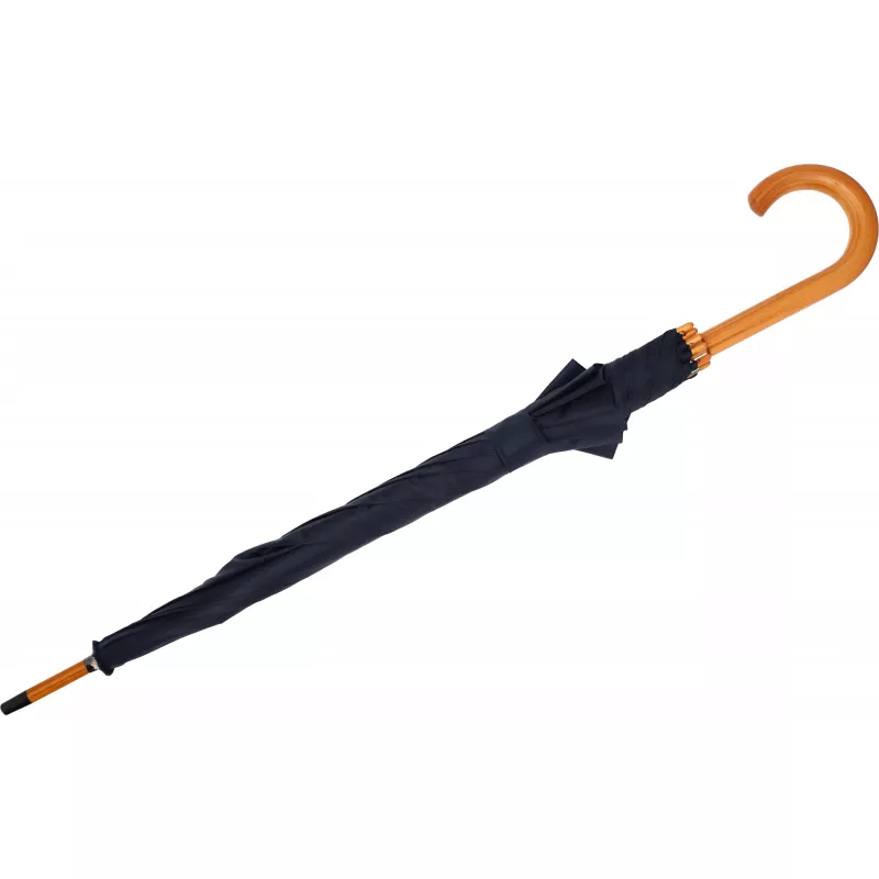 Parasol automatyczny drewniany Ø105 cm NANCY - granatowy (513144)