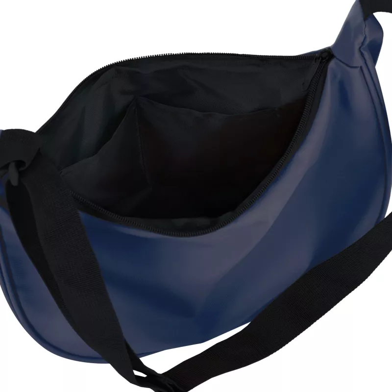 Torba na ramię R-PET 600D z powłoką PU - ciemnoniebieski (LT95358-N0010)