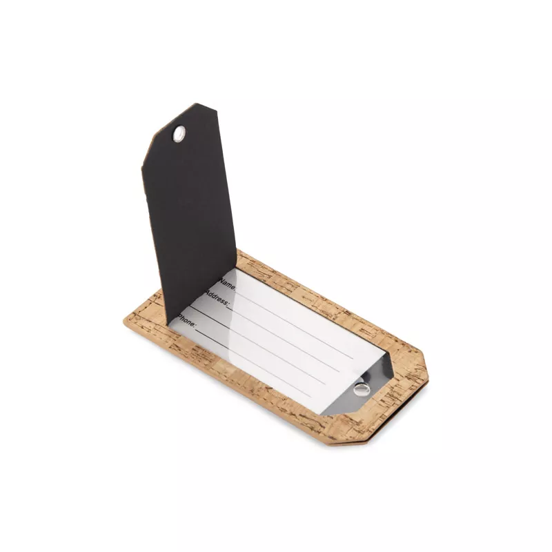 Identyfikator do walizek LATIDO - brązowy (20803-17)