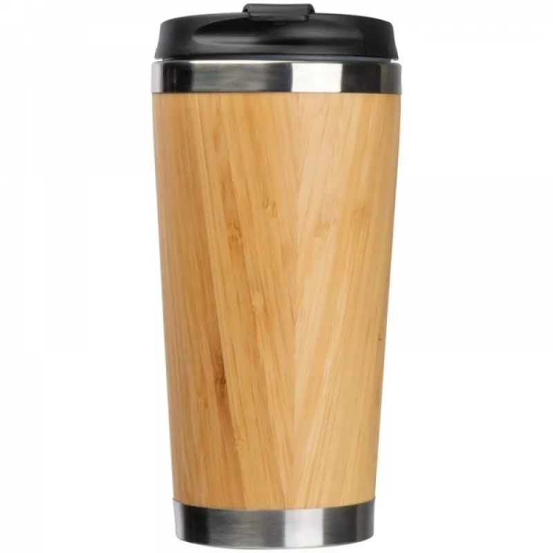 Kubek termiczny BAMBOOGARDEN 400 ml - beżowy (156413)