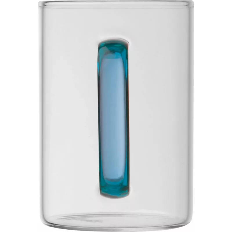 Szklany kubek 250 ml - niebieski (8234004)