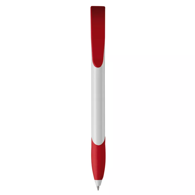 Długopis Apollo (kolor nietransparentny) - biało / czerwony (LT87100-N0121)