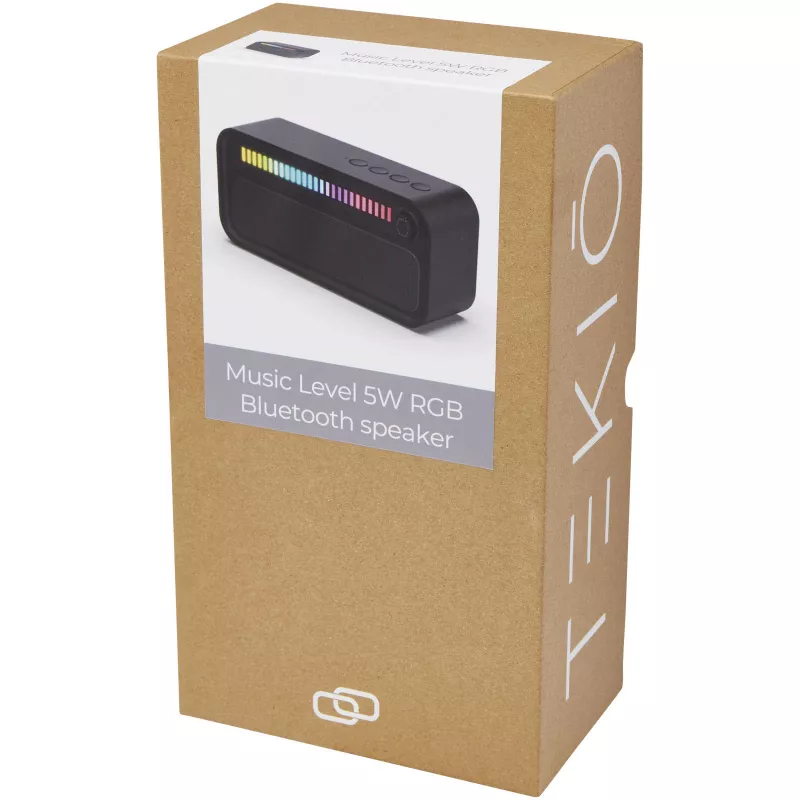 Music Level 5 W, nastrojowe oświetlenie RGB i głośnik Bluetooth® - Czarny (12430190)