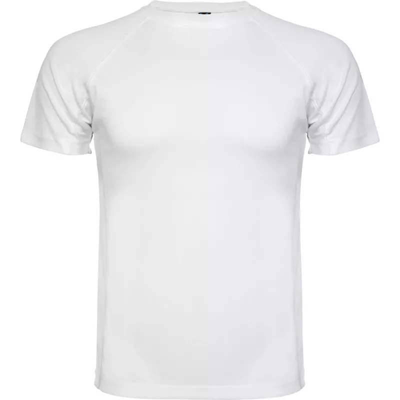 Koszulka poliestrowa 150 g/m² ROLY MONTECARLO 0425 - Biały (R0425-WHITE)