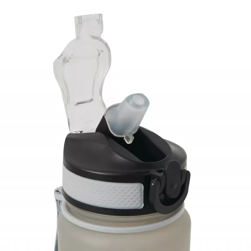 Sportowa butelka na wodę - czarny, szary (56-0603186)