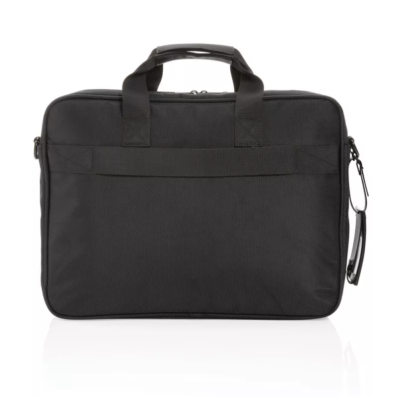 Torba na laptopa 15,6" Swiss Peak Voyager AWARE™ RPET - czarny (P732.101)