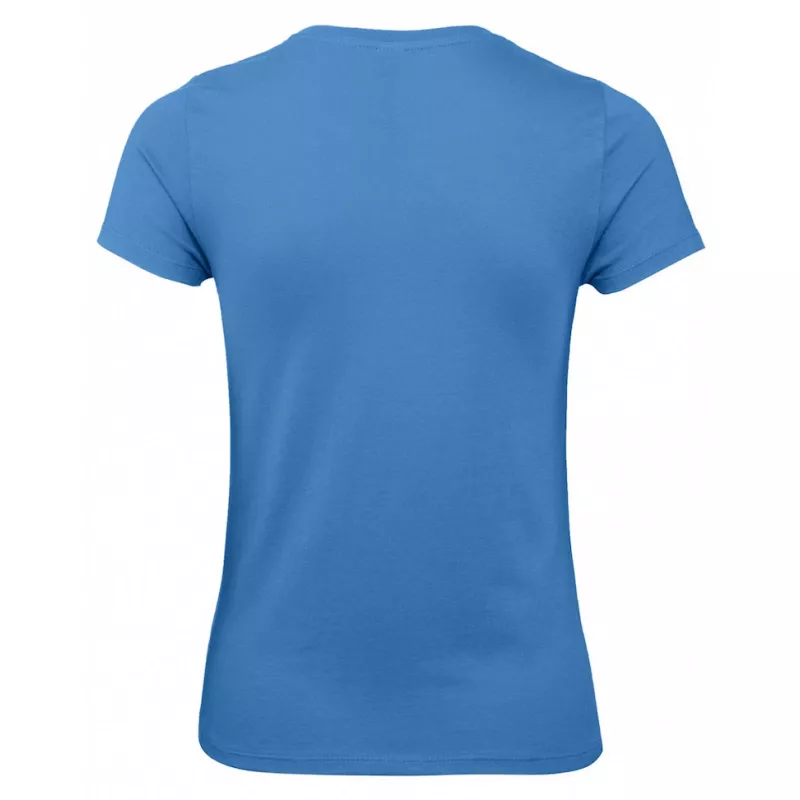 Damska koszulka reklamowa 145 g/m² B&C #E150 / WOMEN - Azure (430) (TW02T/E150-AZURE)