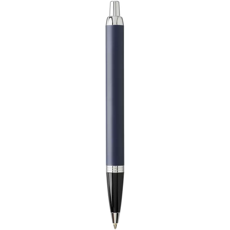 Długopis Parker IM z niebieskim wkładem - Niebieski-Srebrny (10702104)