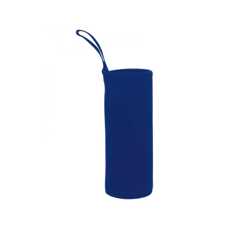 Butelka reklamowa szklana 500 ml Klagenfurt - niebieski (084204)