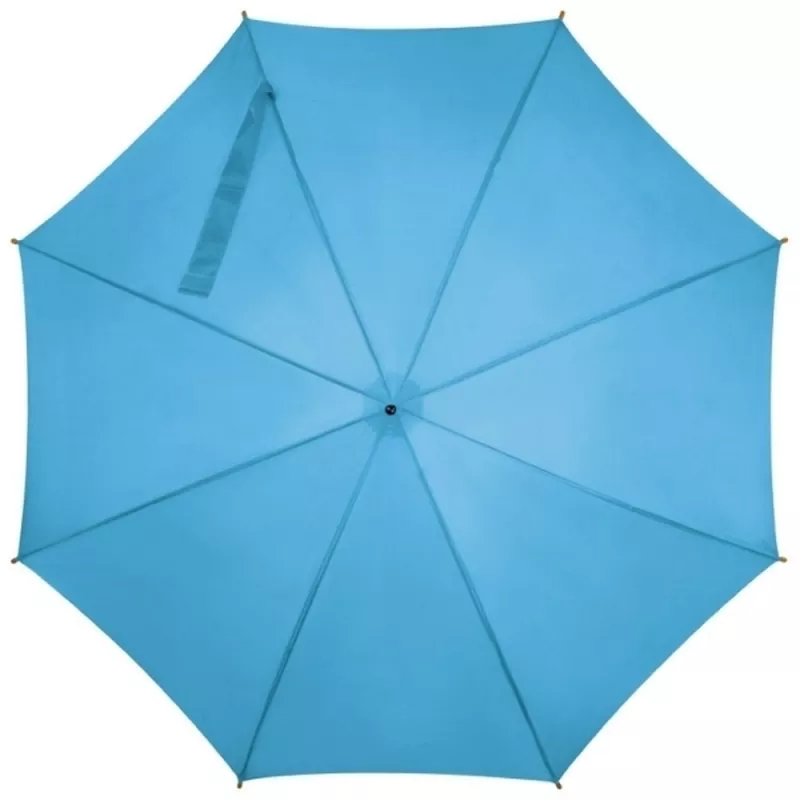 Parasol automatyczny drewniany Ø105 cm NANCY - jasnoniebieski (513124)