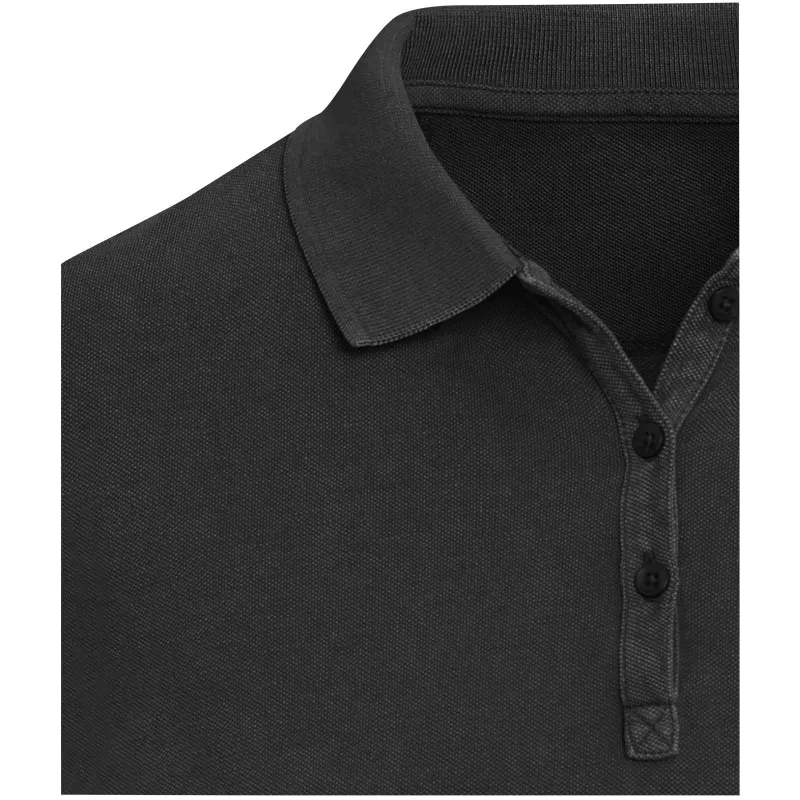 Calgary 200 g/m2 sprana damska koszulka polo - Czarny (39568-BLACK)