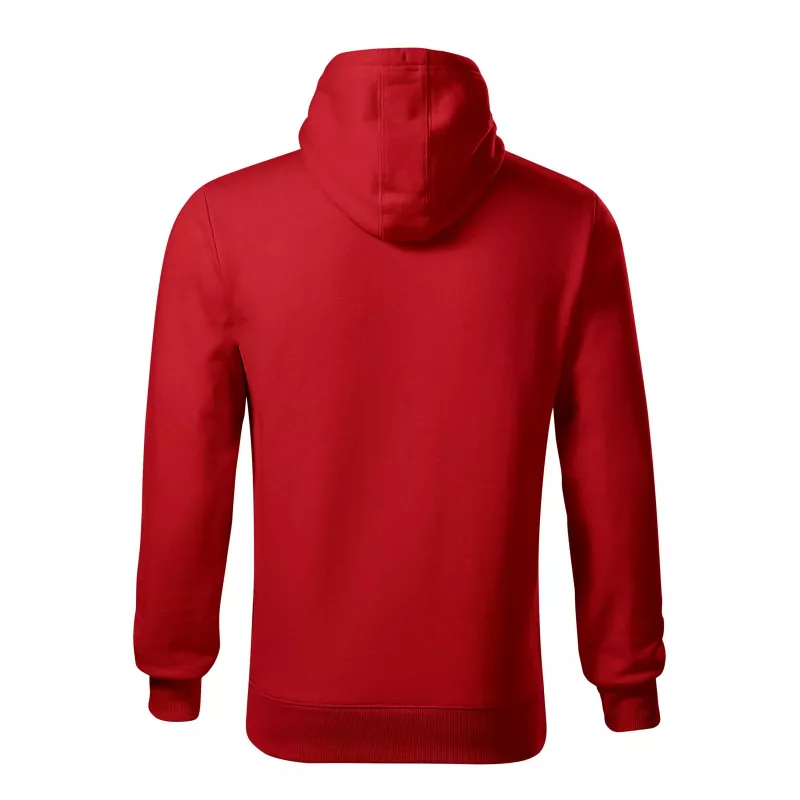 Bluza z kapturem typu kangurek  320 g/m² MALFINI CAPE 413 - Czerwony (ADLER413-CZERWONY)