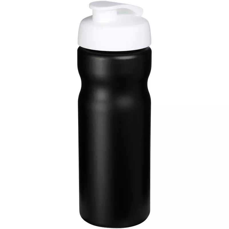 Bidon Baseline® Plus o pojemności 650 ml z otwieranym wieczkiem - Biały-Czarny (21068512)
